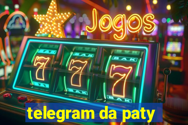 telegram da paty